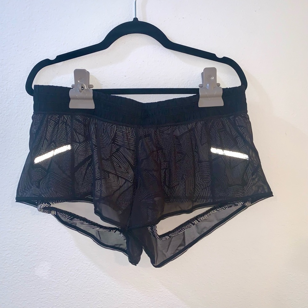 Lululemon Mesh City Sky Run Layered Shorts